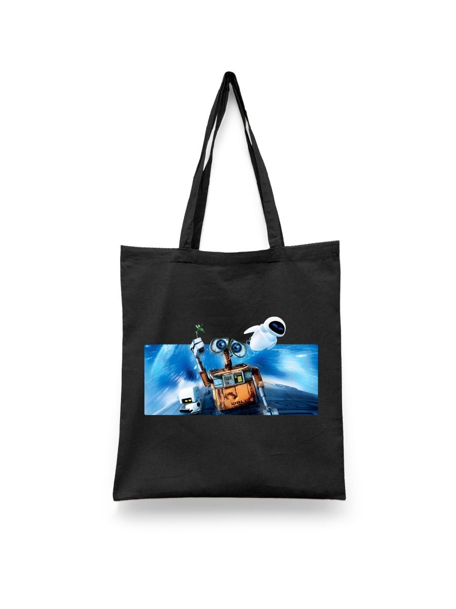 Шоппер унисекс Каждому Своё Валли/WALL-E/Мультфильм MUVL1 черный, Валли/WALL-E/Мультфильм MUVL1
Шоппер унисекс Каждому Своё Валли/WALL-E/Мультфильм MUVL1 черный, Валли/WALL-E/Мультфильм MUVL1