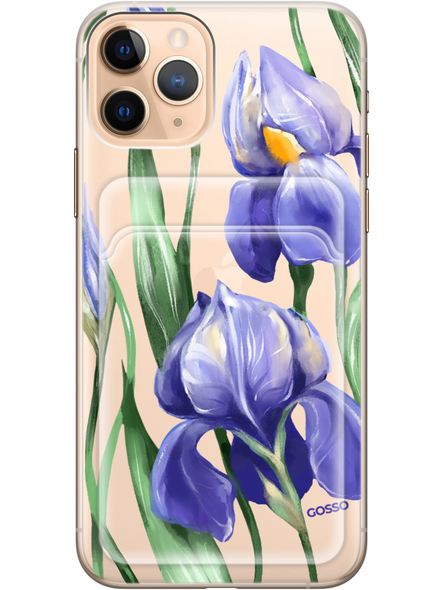 Силиконовый чехол на Apple iPhone 11 Pro с рисунком "Amazing Irises" прозрачный, Прозрачный;белый;синий, 20012023
Силиконовый чехол на Apple iPhone 11 Pro с рисунком "Amazing Irises" прозрачный, Прозрачный;белый;синий, 20012023