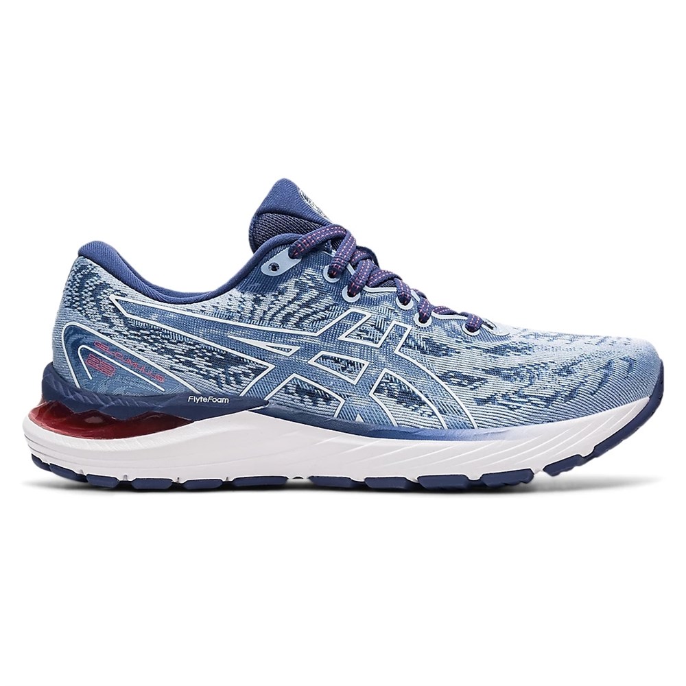 фото Кроссовки женские asics cumulus синие 5 us