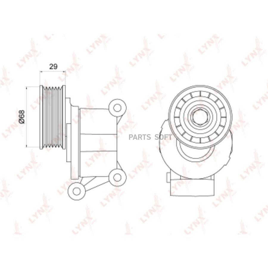 Натяжитель с роликом приводной FORD Focus II 1.8-2.0 04> / C-Max 1.8-2.0 03>, MAZDA 3(BK/L
Натяжитель с роликом приводной FORD Focus II 1.8-2.0 04> / C-Max 1.8-2.0 03>, MAZDA 3(BK/L