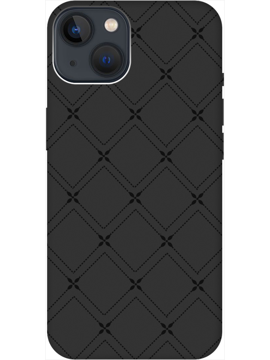 Силиконовый чехол на Apple iPhone 13 с рисунком "Стильные линии" Soft Touch черный, 20000366
Силиконовый чехол на Apple iPhone 13 с рисунком "Стильные линии" Soft Touch черный, 20000366