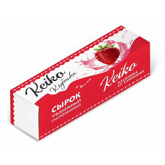 Творожный сырок Сыркофф Keiko глазированный в розовой глазури с клубникой 23% БЗМЖ 40 г
Творожный сырок Сыркофф Keiko глазированный в розовой глазури с клубникой 23% БЗМЖ 40 г