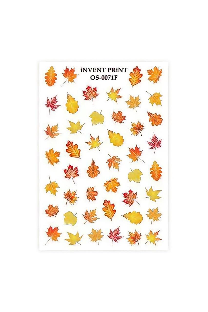 Набор, iNVENT PRiNT, Слайдер-дизайн «Осень. Веточки. Листья» №OS-71F, 2 шт., Желтый;оранжевый;красный
Набор, iNVENT PRiNT, Слайдер-дизайн «Осень. Веточки. Листья» №OS-71F, 2 шт., Желтый;оранжевый;красный