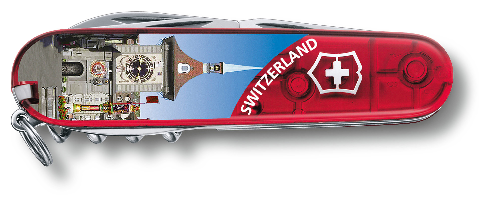 Нож перочинный Victorinox Climber Bern (1.3703.TE6) 91мм 14функц. красный полупрозрачный/р, Climber Bern
Нож перочинный Victorinox Climber Bern (1.3703.TE6) 91мм 14функц. красный полупрозрачный/р, Climber Bern