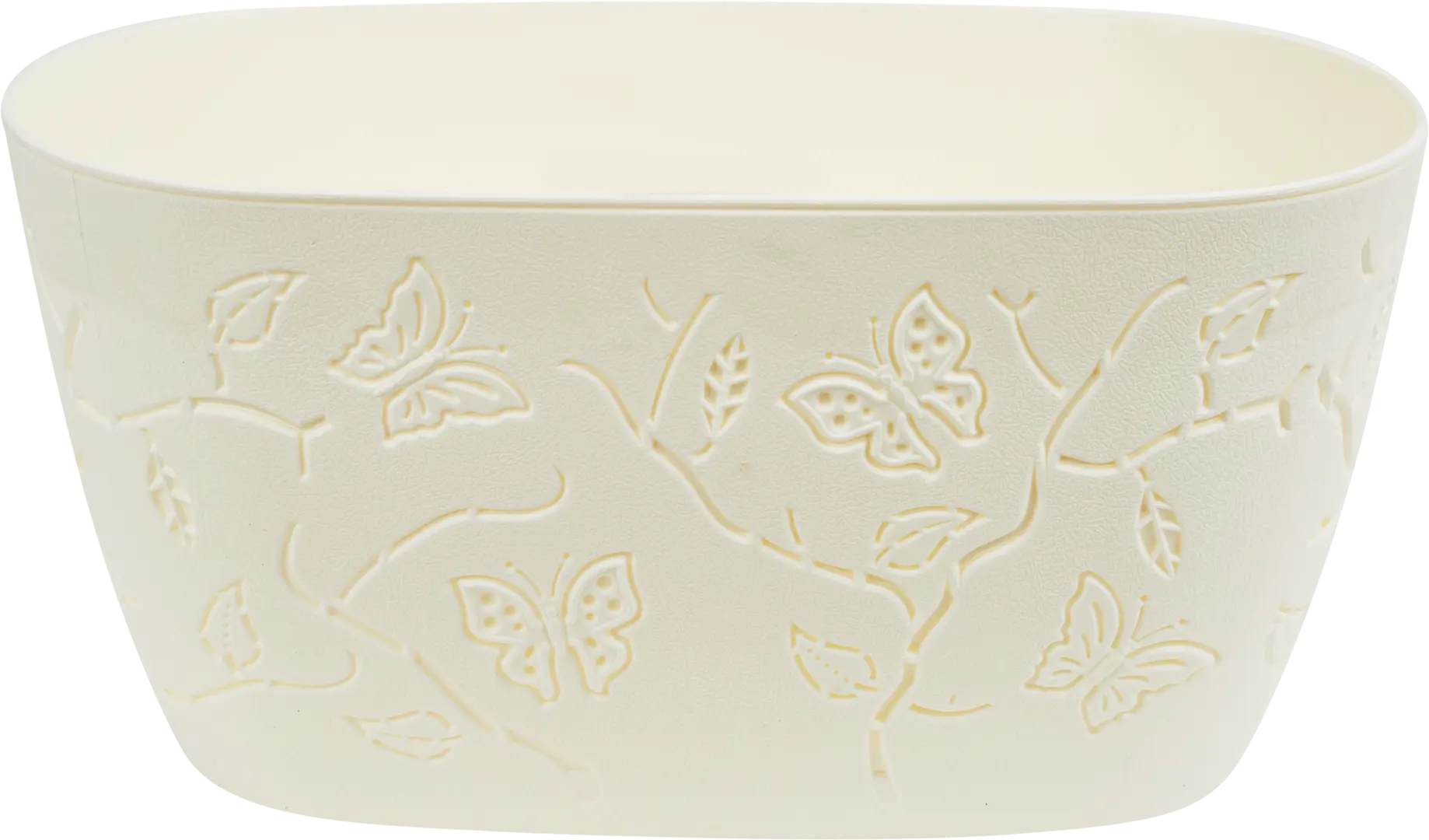 Цветочный горшок Plast Team Butterflies 84253356 4 л молочный туман 1 шт., Белый, Butterflies
Цветочный горшок Plast Team Butterflies 84253356 4 л молочный туман 1 шт., Белый, Butterflies