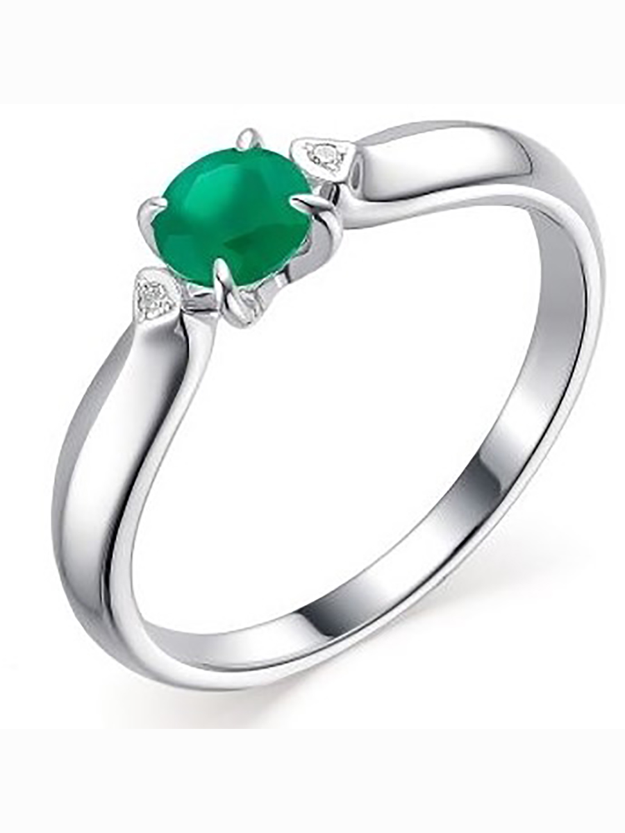 Кольцо с агатом и бриллиантами из серебра р. 17 Алкор серебро 01-1809_БРАГ-00, 01-1809_БРАГ-00
Кольцо с агатом и бриллиантами из серебра р. 17 Алкор серебро 01-1809_БРАГ-00, 01-1809_БРАГ-00