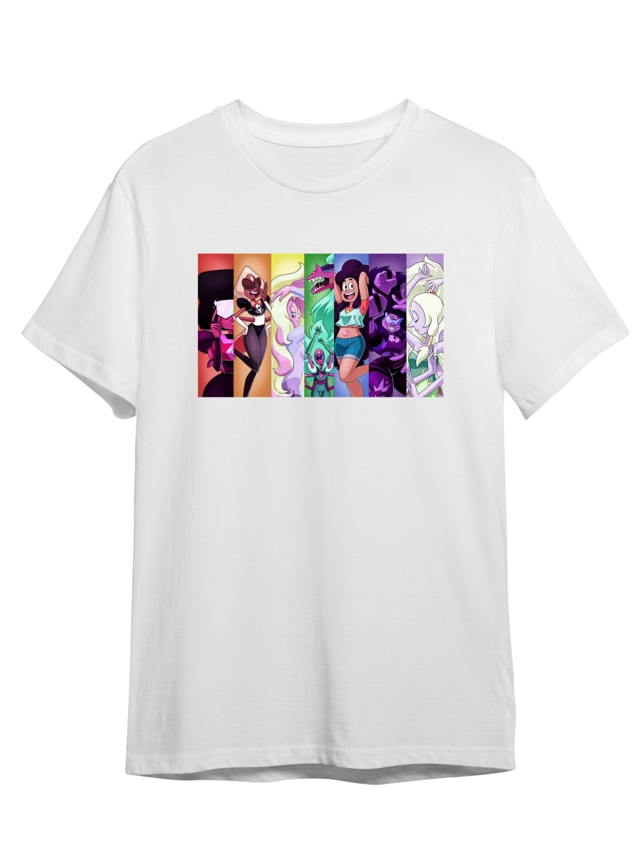 Футболка унисекс СувенирShop Steven Universe/Вселенная Стивена 7 белая XL (50-52), "Steven Universe/Вселенная Стивена" 7
Футболка унисекс СувенирShop Steven Universe/Вселенная Стивена 7 белая XL (50-52), "Steven Universe/Вселенная Стивена" 7