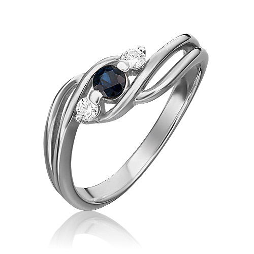 Кольцо из золота с сапфиром/бриллиантом р. 16,5 PLATINA jewelry 01-0854-00-105-1120-30, 01-0854-00-105-1120-30
Кольцо из золота с сапфиром/бриллиантом р. 16,5 PLATINA jewelry 01-0854-00-105-1120-30, 01-0854-00-105-1120-30