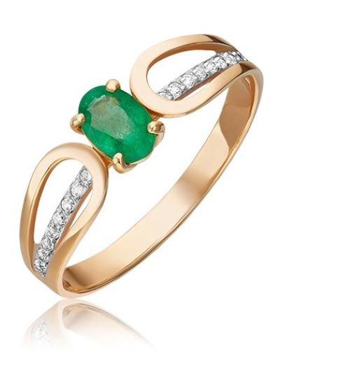Кольцо из золота р. 18 PLATINA jewelry 01-1461-00-106-1110-30, изумруд\бриллиант, 01-1461-00-106-1110-30
Кольцо из золота р. 18 PLATINA jewelry 01-1461-00-106-1110-30, изумруд\бриллиант, 01-1461-00-106-1110-30