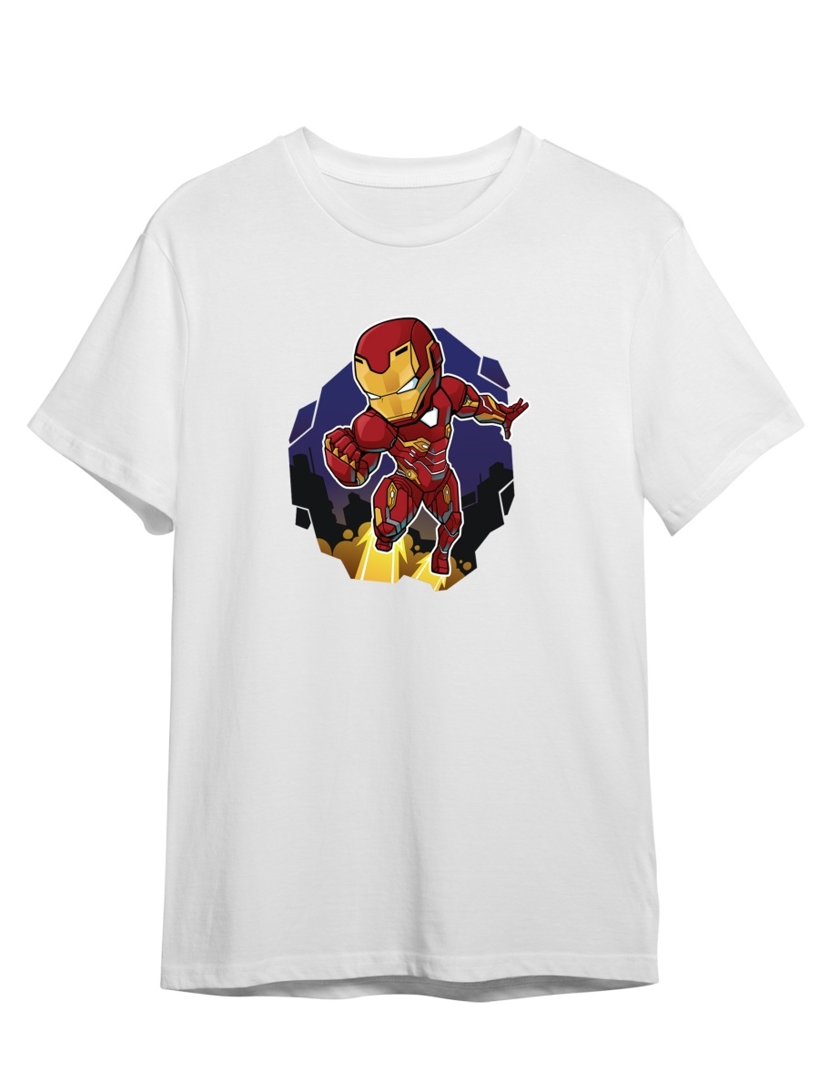 Футболка унисекс СувенирShop Iron Man/Железный человек/Тони Старк 2 белая M (46-48), Белый, "Iron Man/Железный человек/Тони Старк" 2
Футболка унисекс СувенирShop Iron Man/Железный человек/Тони Старк 2 белая M (46-48), Белый, "Iron Man/Железный человек/Тони Старк" 2