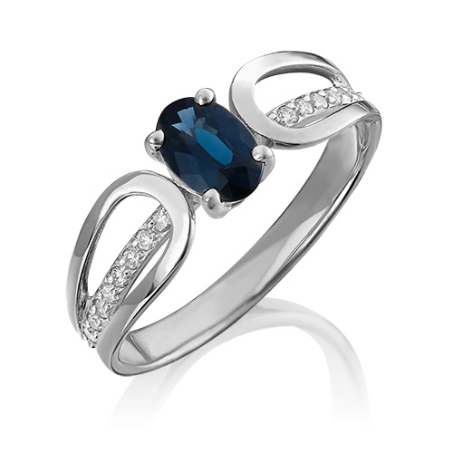 Кольцо из золота р. 18 PLATINA jewelry 01-1462-00-105-1120-30, сапфир\бриллиант, 01-1462-00-105-1120-30
Кольцо из золота р. 18 PLATINA jewelry 01-1462-00-105-1120-30, сапфир\бриллиант, 01-1462-00-105-1120-30