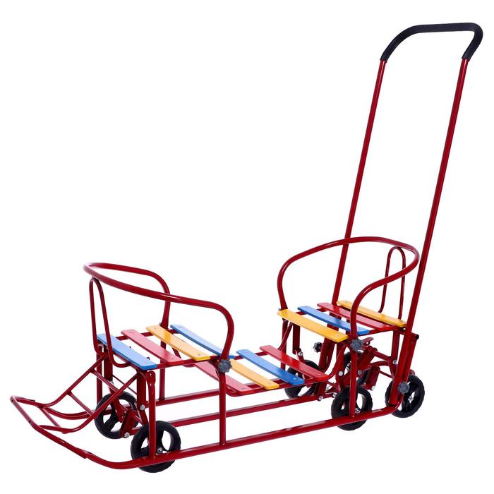 Санки «Погодки. Универсал 1», выдвижные колёса, цвет красный
Санки «Погодки. Универсал 1», выдвижные колёса, цвет красный