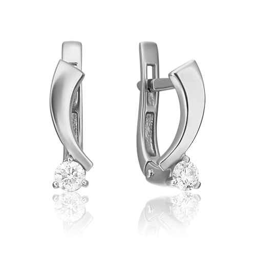 Серьги из белого золота с бриллиантом PLATINA jewelry 02-0316-00-101-1120-30, 02-0316-00-101-1120-30
Серьги из белого золота с бриллиантом PLATINA jewelry 02-0316-00-101-1120-30, 02-0316-00-101-1120-30