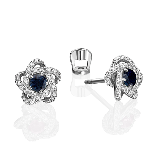 Серьги из белого золота с сапфиром/бриллиантом PLATINA jewelry 02-0776-00-105-1120-30, 02-0776-00-105-1120-30
Серьги из белого золота с сапфиром/бриллиантом PLATINA jewelry 02-0776-00-105-1120-30, 02-0776-00-105-1120-30