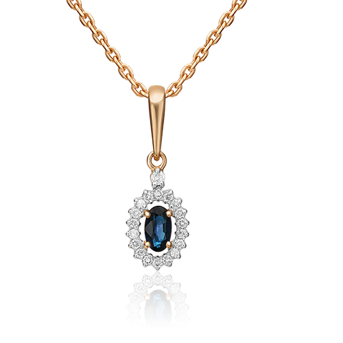 Кулон из красного золота PLATINA jewelry 03-0500-00-105-1110-30, сапфир/бриллиант, 03-0500-00-105-1110-30
Кулон из красного золота PLATINA jewelry 03-0500-00-105-1110-30, сапфир/бриллиант, 03-0500-00-105-1110-30