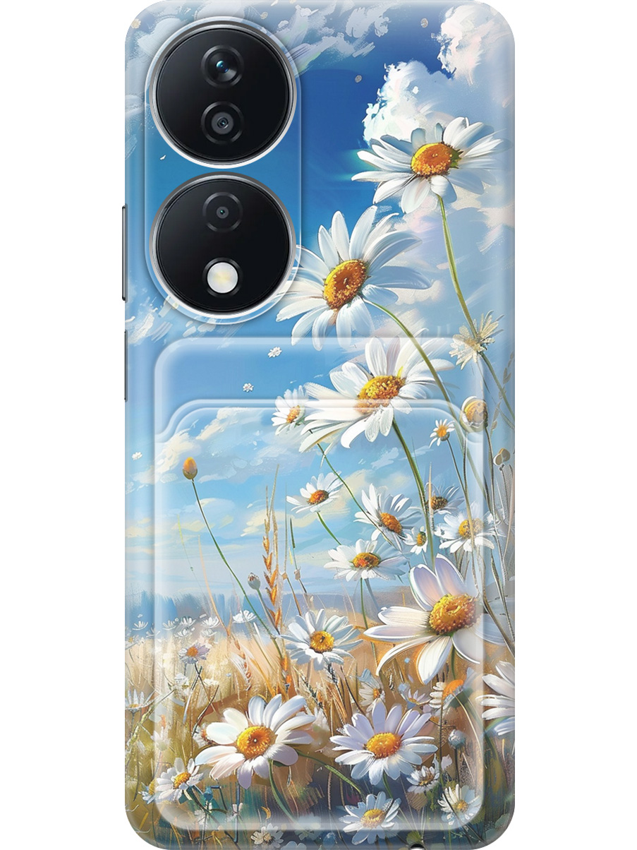 Силиконовый чехол на Honor X7b с принтом "Ромашки на поле" с карманом для карты прозрачный, Прозрачный;белый;синий, 781972122
Силиконовый чехол на Honor X7b с принтом "Ромашки на поле" с карманом для карты прозрачный, Прозрачный;белый;синий, 781972122