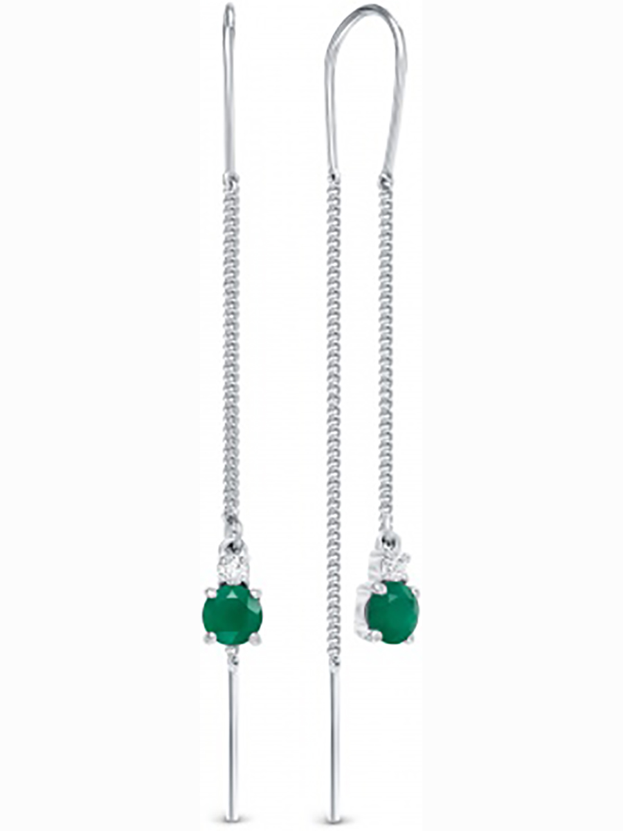 Серьги с агатами и фианитами из серебра Алкор серебро 02-1449_00АГ-00, 02-1449_00АГ-00
Серьги с агатами и фианитами из серебра Алкор серебро 02-1449_00АГ-00, 02-1449_00АГ-00