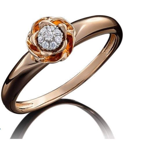 Кольцо из красного золота с бриллиантом р. 18,5 PLATINA jewelry 01-4982-00-101-1110-30, 01-4982-00-101-1110-30
Кольцо из красного золота с бриллиантом р. 18,5 PLATINA jewelry 01-4982-00-101-1110-30, 01-4982-00-101-1110-30