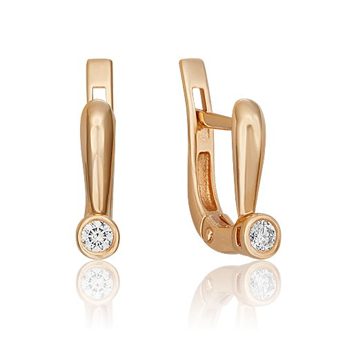 Серьги из красного золота с бриллиантом PLATINA jewelry 02-0265-00-101-1110-30, 02-0265-00-101-1110-30
Серьги из красного золота с бриллиантом PLATINA jewelry 02-0265-00-101-1110-30, 02-0265-00-101-1110-30