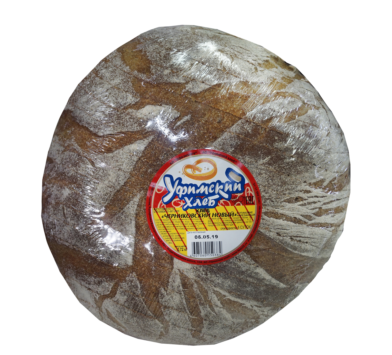 Хлеб серый Уфимский Хлеб Черниковский новый 720 г, Черниковский новый 
Хлеб серый Уфимский Хлеб Черниковский новый 720 г, Черниковский новый