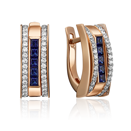 Серьги из красного золота с сапфиром/бриллиантом PLATINA jewelry 02-4293-00-105-1110-30, 02-4293-00-105-1110-30
Серьги из красного золота с сапфиром/бриллиантом PLATINA jewelry 02-4293-00-105-1110-30, 02-4293-00-105-1110-30
