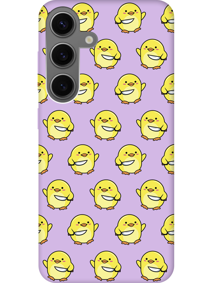 Силиконовый чехол на Samsung Galaxy S24 с рисунком "Chick With Knife" Soft Touch сиреневый, Фиолетовый;желтый, 20011918
Силиконовый чехол на Samsung Galaxy S24 с рисунком "Chick With Knife" Soft Touch сиреневый, Фиолетовый;желтый, 20011918