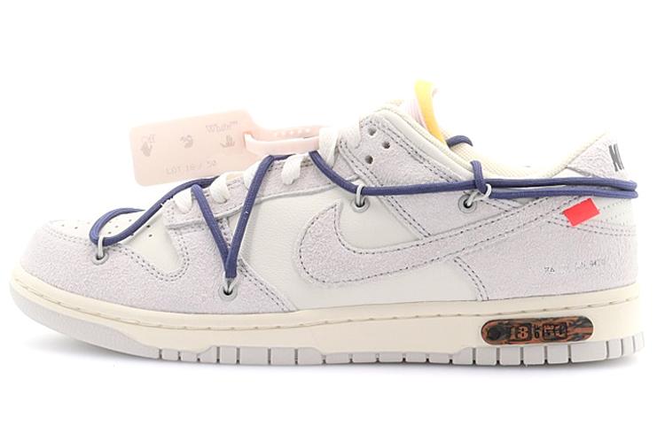 Кеды унисекс Nike OFF-WHITE x Nike Dunk Low The 50 NO.18 серые 40 EU, Серый, OFF-WHITE x Nike Dunk Low The 50 NO.18
Кеды унисекс Nike OFF-WHITE x Nike Dunk Low The 50 NO.18 серые 40 EU, Серый, OFF-WHITE x Nike Dunk Low The 50 NO.18