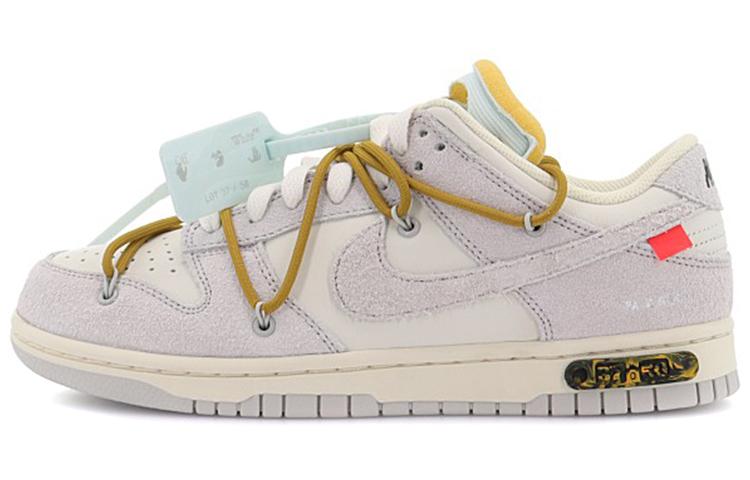 Кеды унисекс Nike OFF-WHITE x Nike Dunk Low The 50 NO.37 серые 36 EU, Серый, OFF-WHITE x Nike Dunk Low The 50 NO.37
Кеды унисекс Nike OFF-WHITE x Nike Dunk Low The 50 NO.37 серые 36 EU, Серый, OFF-WHITE x Nike Dunk Low The 50 NO.37
