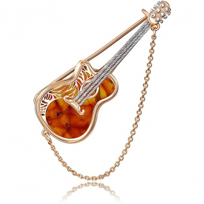 Брошь из золота PLATINA jewelry 04-0203-00-271-1110-58, янтарь, 04-0203-00-271-1110-58
Брошь из золота PLATINA jewelry 04-0203-00-271-1110-58, янтарь, 04-0203-00-271-1110-58