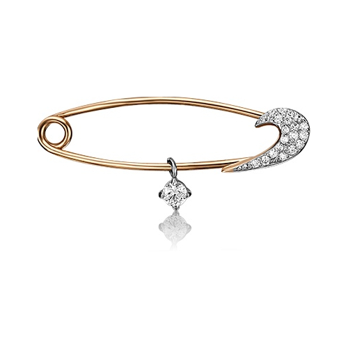 Брошь из комбинированного золота с фианитом PLATINA jewelry 04-0118-00-401-1111-23, 04-0118-00-401-1111-23
Брошь из комбинированного золота с фианитом PLATINA jewelry 04-0118-00-401-1111-23, 04-0118-00-401-1111-23