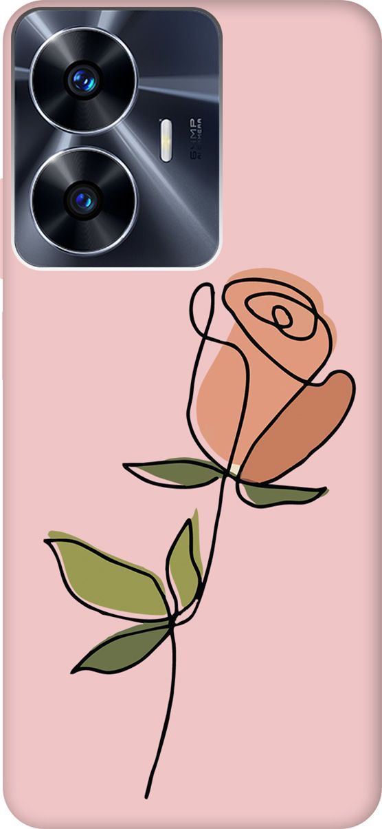 Силиконовый чехол на Realme C55 Silky Touch Premium с принтом "Rose" розовый, Зеленый;розовый, 159511
Силиконовый чехол на Realme C55 Silky Touch Premium с принтом "Rose" розовый, Зеленый;розовый, 159511