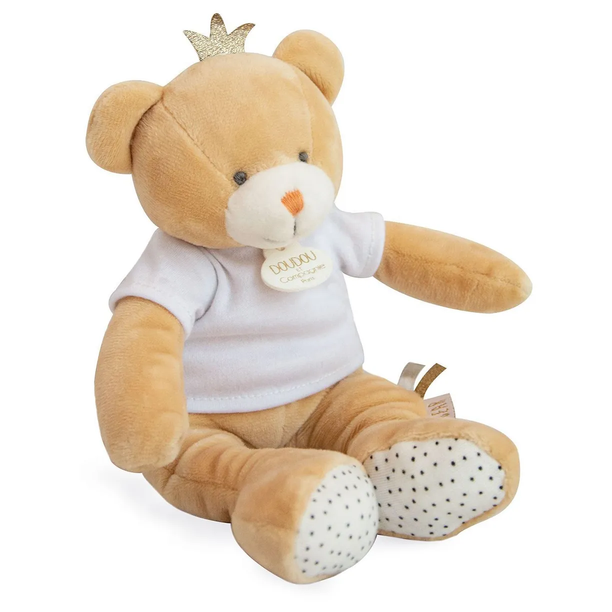 Мягкая игрушка Мишка маленький принц 24 см Doudou et Compagnie DC3518, Коричневый, DC3518
Мягкая игрушка Мишка маленький принц 24 см Doudou et Compagnie DC3518, Коричневый, DC3518