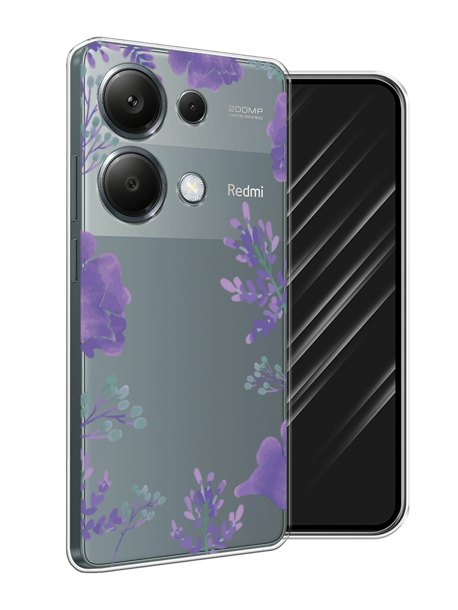 Чехол Awog на Xiaomi Redmi Note 13 Pro 4G "Сиреневая цветочная рамка", Прозрачный;фиолетовый, 321650-1
Чехол Awog на Xiaomi Redmi Note 13 Pro 4G "Сиреневая цветочная рамка", Прозрачный;фиолетовый, 321650-1