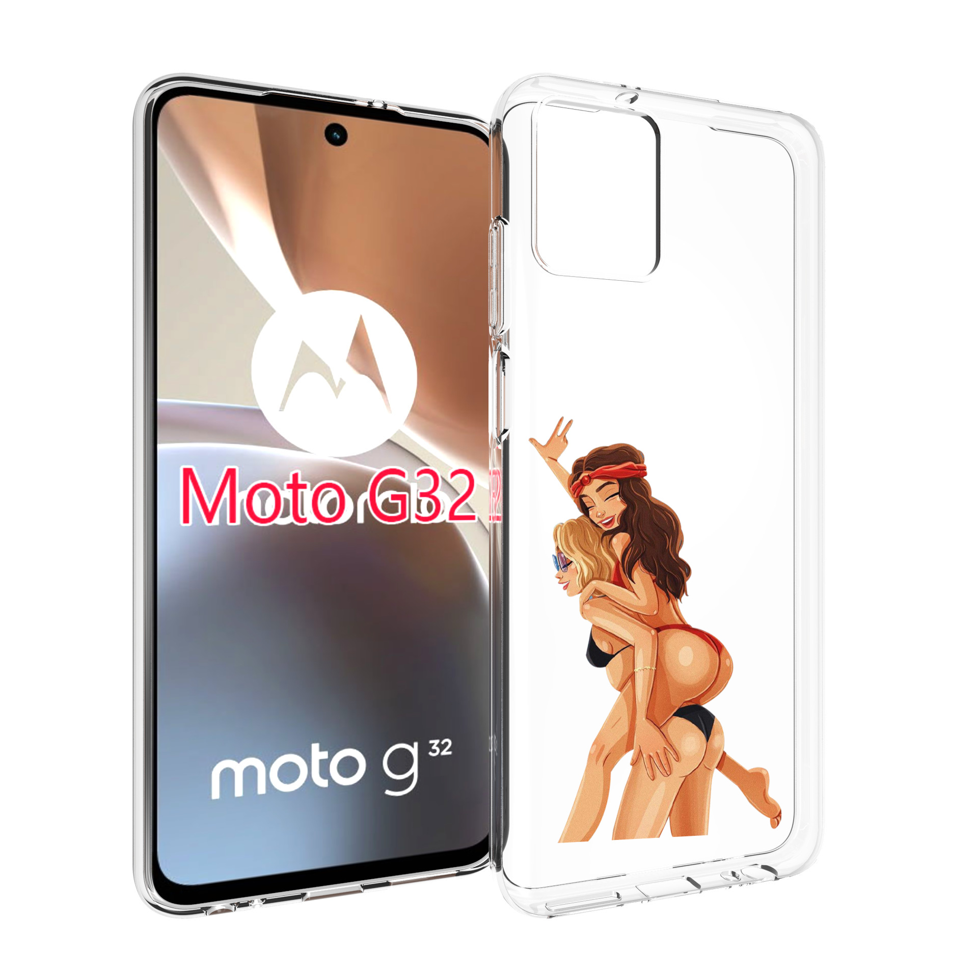Чехол MyPads две-подружки-в-купальниках женский для Motorola Moto G32, Прозрачный, Tocco
Чехол MyPads две-подружки-в-купальниках женский для Motorola Moto G32, Прозрачный, Tocco