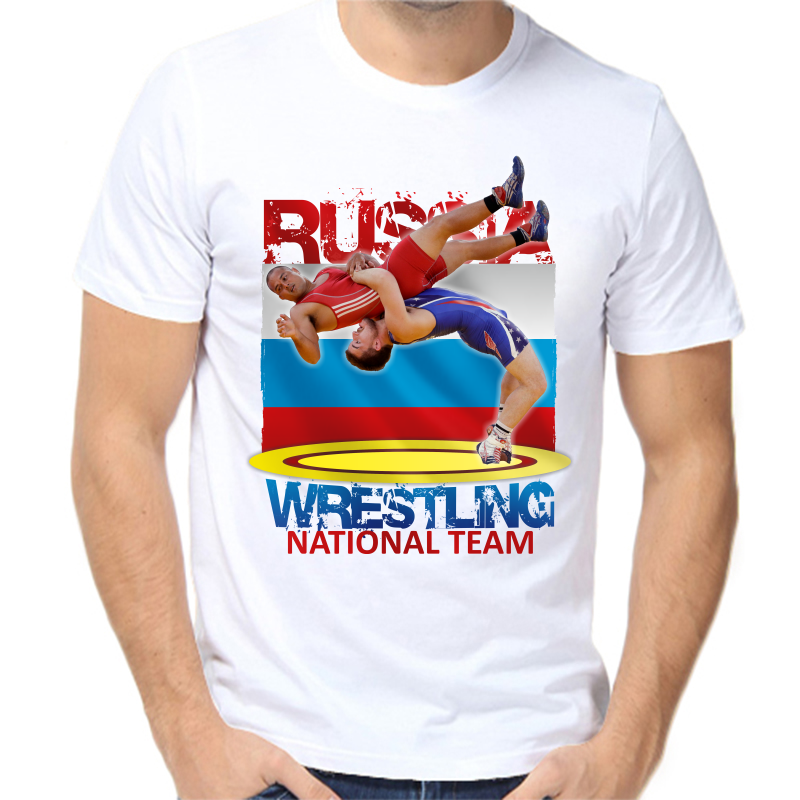 Футболка мужская белая 48 р-р russia wrestling national team, Белый, fm_wrestling_national_team
Футболка мужская белая 48 р-р russia wrestling national team, Белый, fm_wrestling_national_team