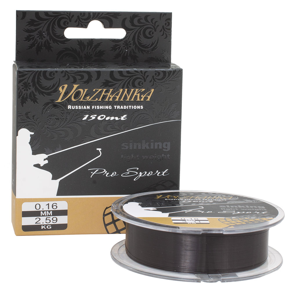 Леска монофильная Volzhanka Pro Sport Sinking 0,28 мм, 150 м, 7,21 кг, black, 1 шт., Черный
Леска монофильная Volzhanka Pro Sport Sinking 0,28 мм, 150 м, 7,21 кг, black, 1 шт., Черный