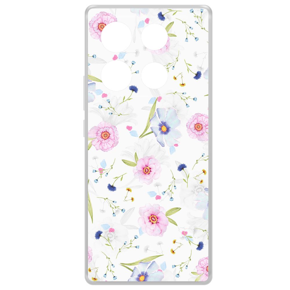 Чехол-накладка Krutoff Clear Case Цветочный паттерн 3 для INFINIX Note 40 Pro, Прозрачный
Чехол-накладка Krutoff Clear Case Цветочный паттерн 3 для INFINIX Note 40 Pro, Прозрачный