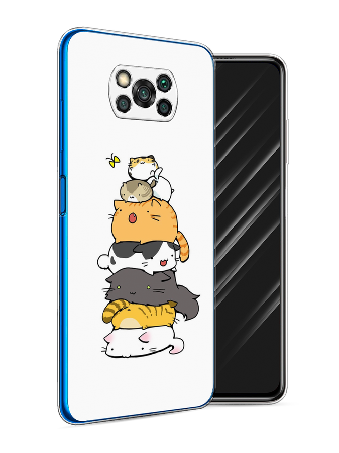 Чехол Awog на Poco X3/X3 Pro "Бутерброд из котиков", Разноцветный, 310650-10
Чехол Awog на Poco X3/X3 Pro "Бутерброд из котиков", Разноцветный, 310650-10