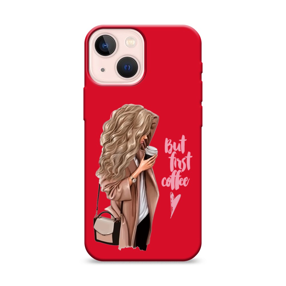 Матовый силиконовый чехол "Девушка с кофе" на Apple iPhone 13 mini, Девушка с кофе
Матовый силиконовый чехол "Девушка с кофе" на Apple iPhone 13 mini, Девушка с кофе