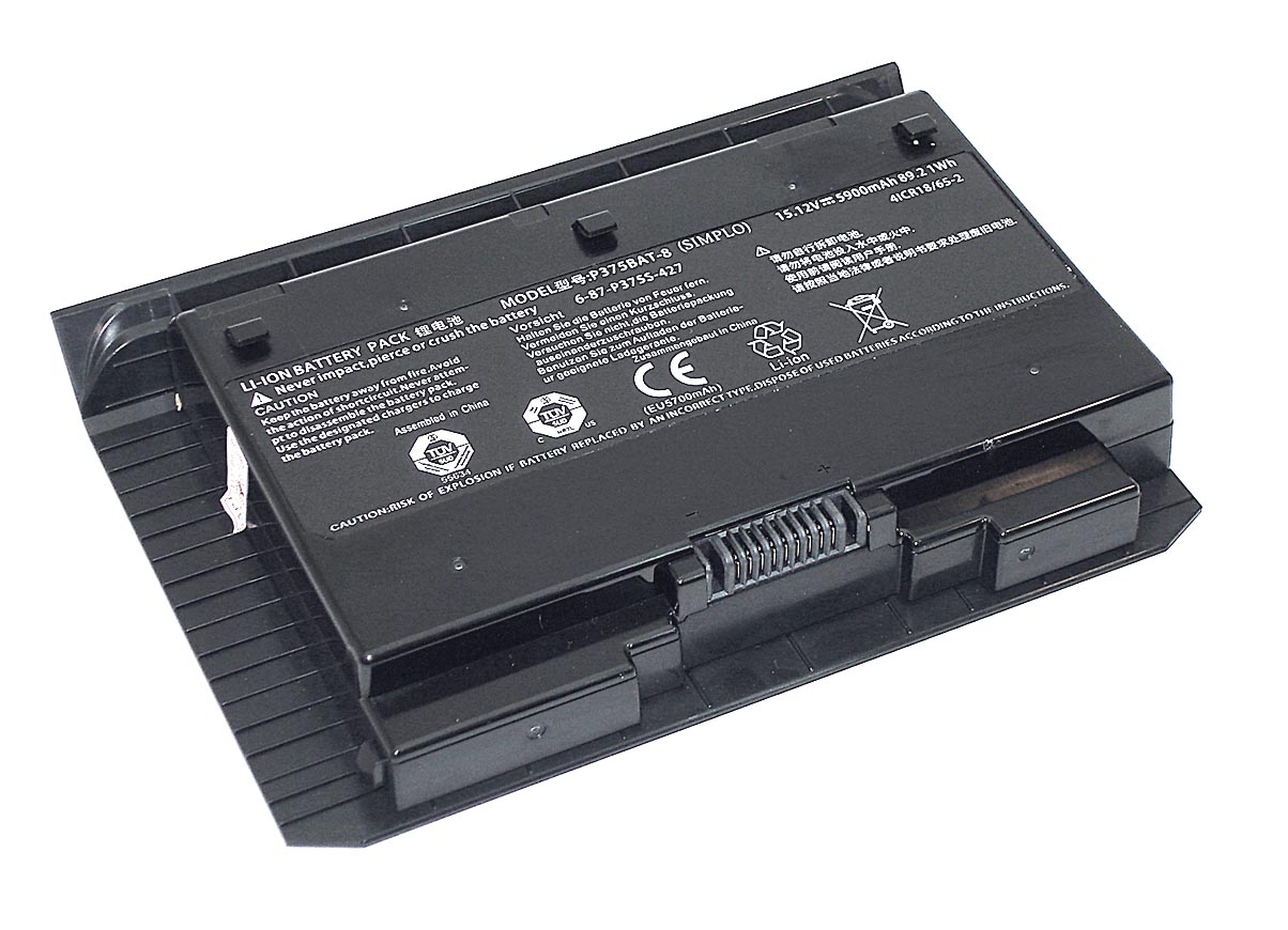 Аккумуляторная батарея для ноутбукa Clevo 6-87-P375S-4274 P375BAT-8 15.12V, P375BAT-8
Аккумуляторная батарея для ноутбукa Clevo 6-87-P375S-4274 P375BAT-8 15.12V, P375BAT-8