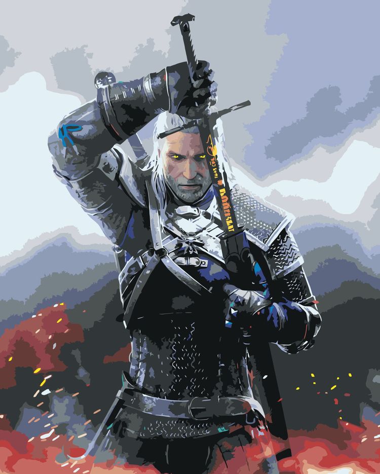 Картина по номерам Живопись по Номерам «Ведьмак: Геральт из Ривии», witcher-001, Ведьмак: Геральт из Ривии
Картина по номерам Живопись по Номерам «Ведьмак: Геральт из Ривии», witcher-001, Ведьмак: Геральт из Ривии