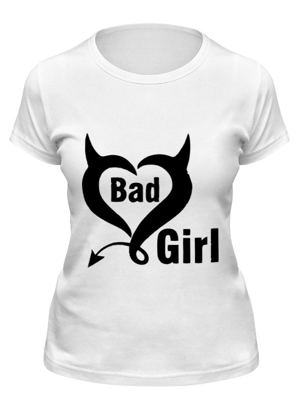 Футболка женская Printio Bad girl (плохая девченка) белая 2XL, Белый, Bad girl (плохая девченка)
Футболка женская Printio Bad girl (плохая девченка) белая 2XL, Белый, Bad girl (плохая девченка)