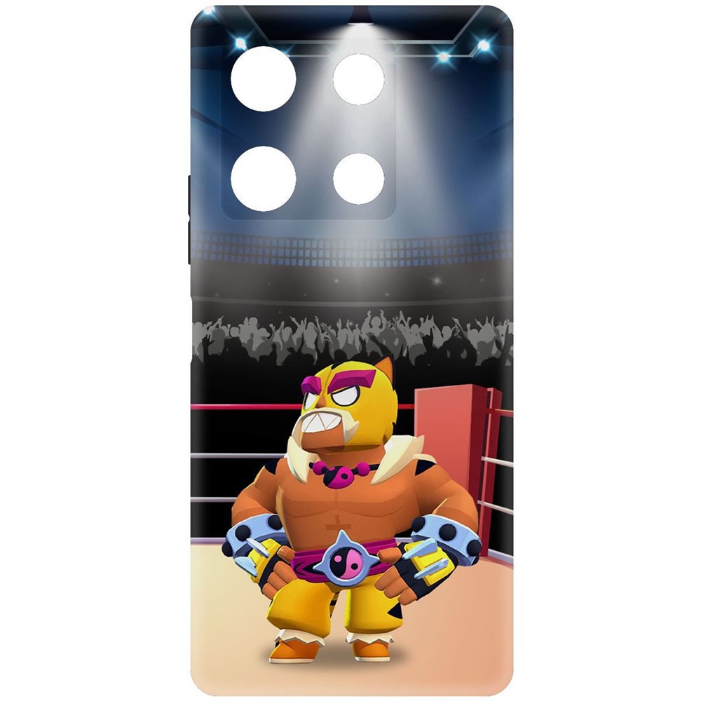 Чехол-накладка Krutoff Soft Case Brawl Stars - Эль Тигро для Infinix Note 30 Pro черный
Чехол-накладка Krutoff Soft Case Brawl Stars - Эль Тигро для Infinix Note 30 Pro черный