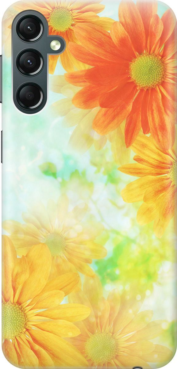 Силиконовый чехол на Samsung Galaxy A24 с принтом "Оранжевые цветы", Желтый;зеленый, 159518
Силиконовый чехол на Samsung Galaxy A24 с принтом "Оранжевые цветы", Желтый;зеленый, 159518