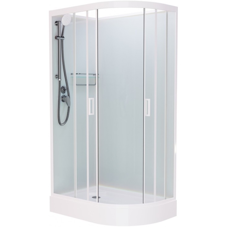 Душевая кабина Frank F418L М White без крыши матовое стекло Размер:100x80x220 см, F418L М White
Душевая кабина Frank F418L М White без крыши матовое стекло Размер:100x80x220 см, F418L М White