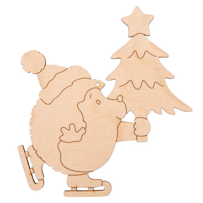 Mr. Carving Заготовка для декорирования Подвеска Ежик с елкой фанера ВД-1093, 9x10 см от
Mr. Carving Заготовка для декорирования Подвеска Ежик с елкой фанера ВД-1093, 9x10 см от