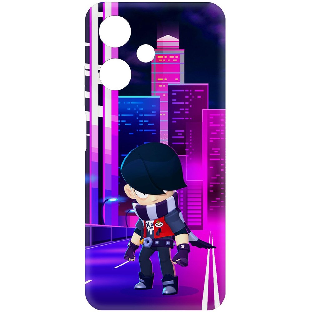 Чехол-накладка Krutoff Soft Case Brawl Stars - Эдгар для Infinix Hot 30 Play черный
Чехол-накладка Krutoff Soft Case Brawl Stars - Эдгар для Infinix Hot 30 Play черный