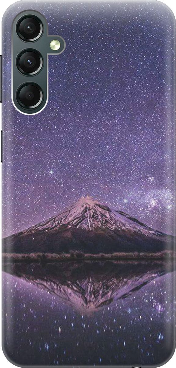Силиконовый чехол на Samsung Galaxy A24 с принтом "Гора и звездное небо", Синий;фиолетовый, 159515
Силиконовый чехол на Samsung Galaxy A24 с принтом "Гора и звездное небо", Синий;фиолетовый, 159515