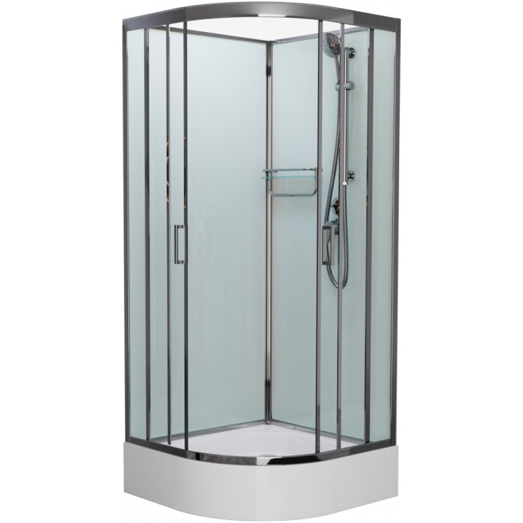 Душевая кабина Frank F400/1 М Brilliant 100x100 без крыши матовое стекло, F400/1 М Brilliant без крыши полированный хром профиль матовое стекло
Душевая кабина Frank F400/1 М Brilliant 100x100 без крыши матовое стекло, F400/1 М Brilliant без крыши полированный хром профиль матовое стекло