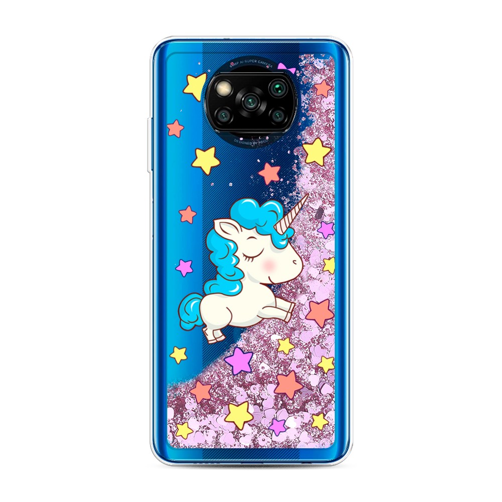Жидкий чехол с блестками "Звездный единорог" на Xiaomi Poco X3 NFC, 39294-1
Жидкий чехол с блестками "Звездный единорог" на Xiaomi Poco X3 NFC, 39294-1